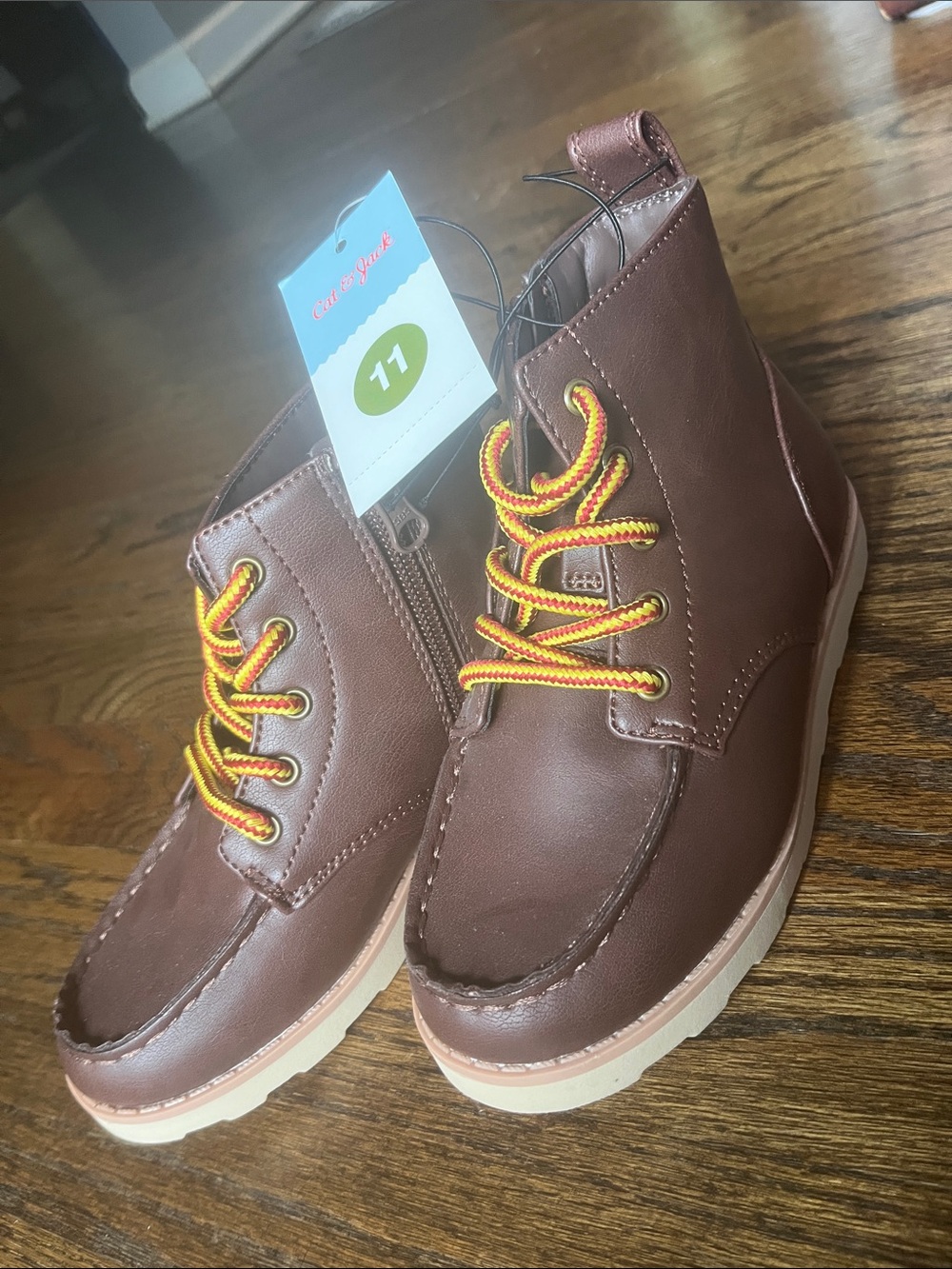 Kid’s Brown Ankle Boots - Toddler Size 11